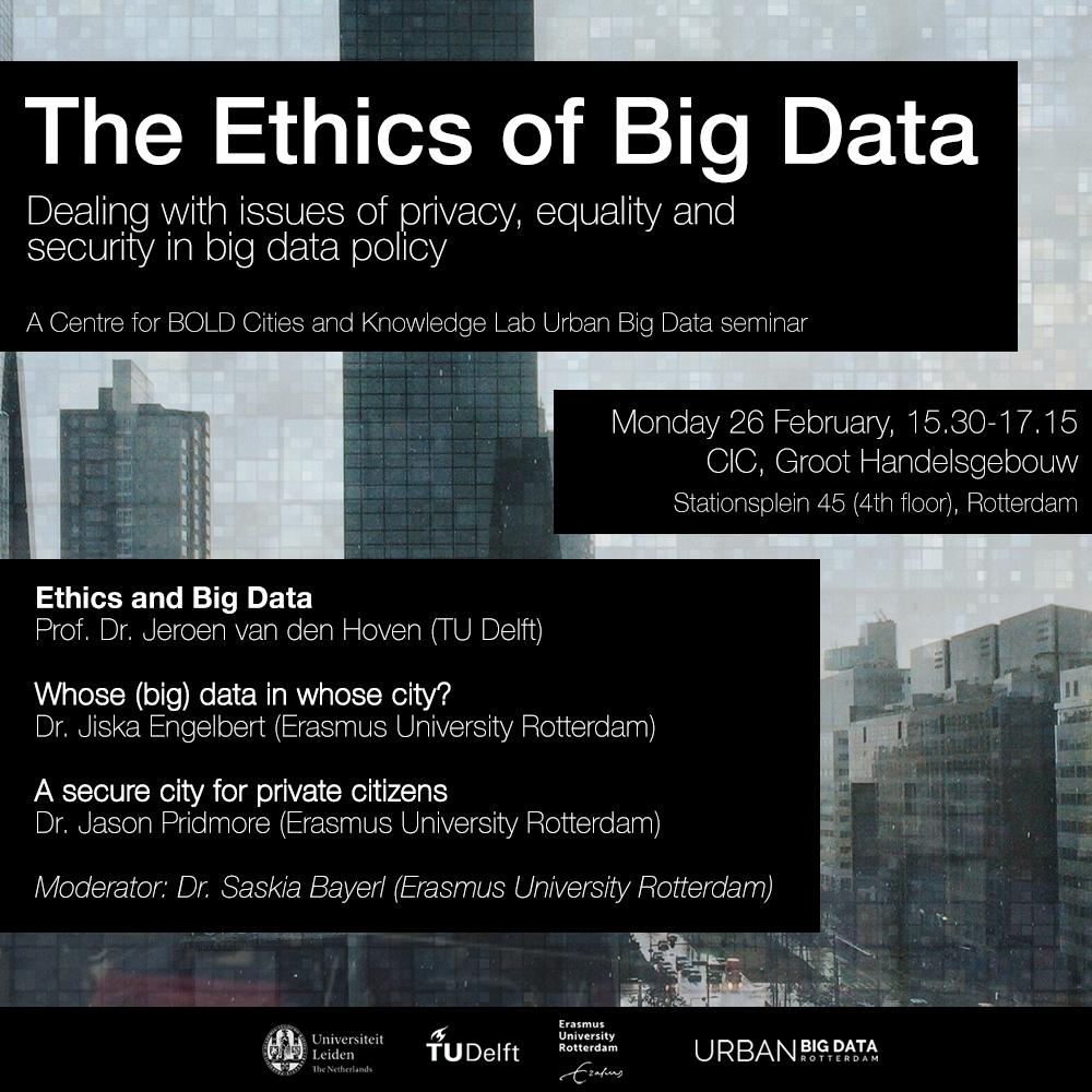 Programme The Ethics of Big Data