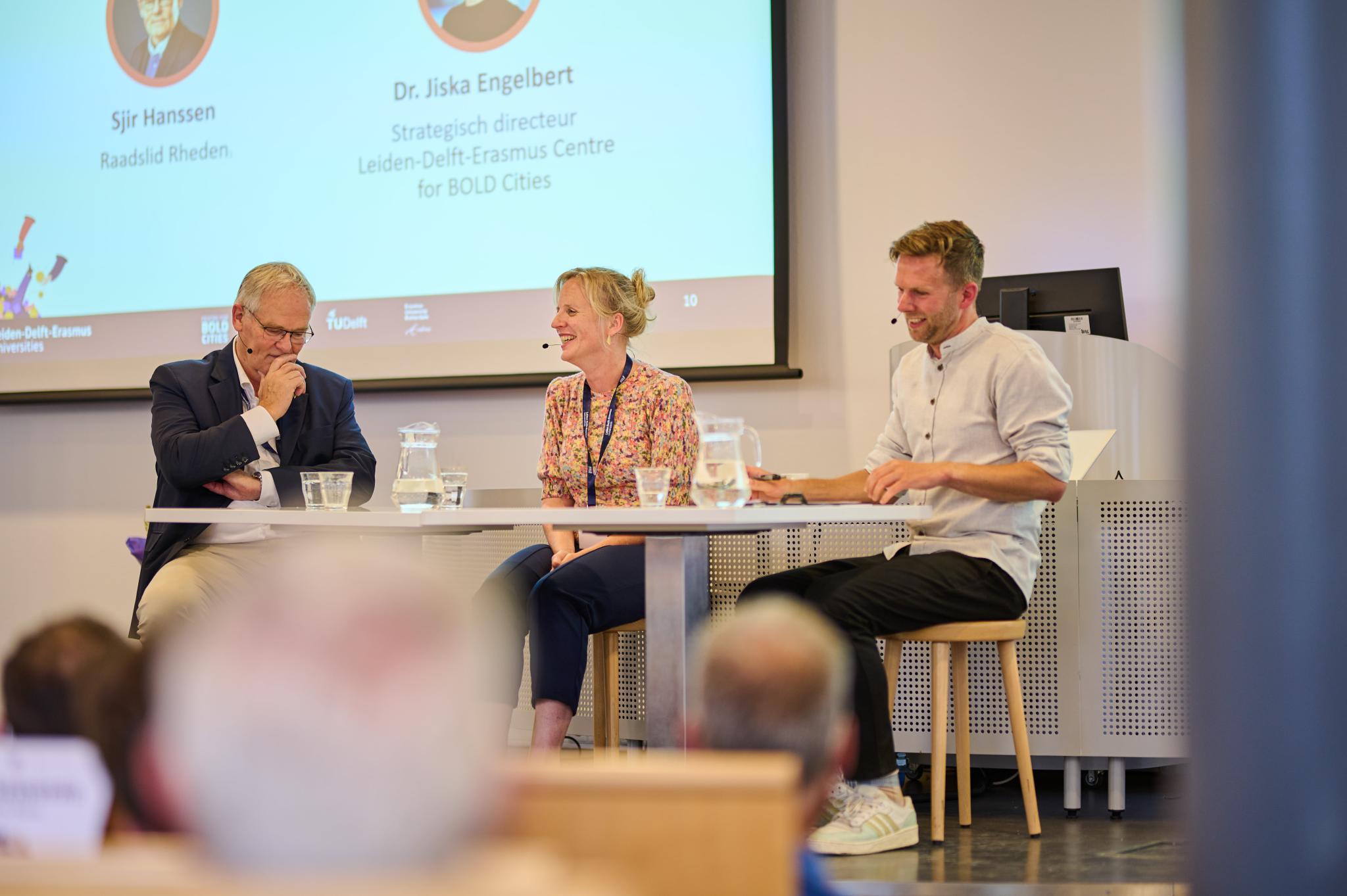 Sjir Hanssen, Jiska Engelbert en Inge Janse 