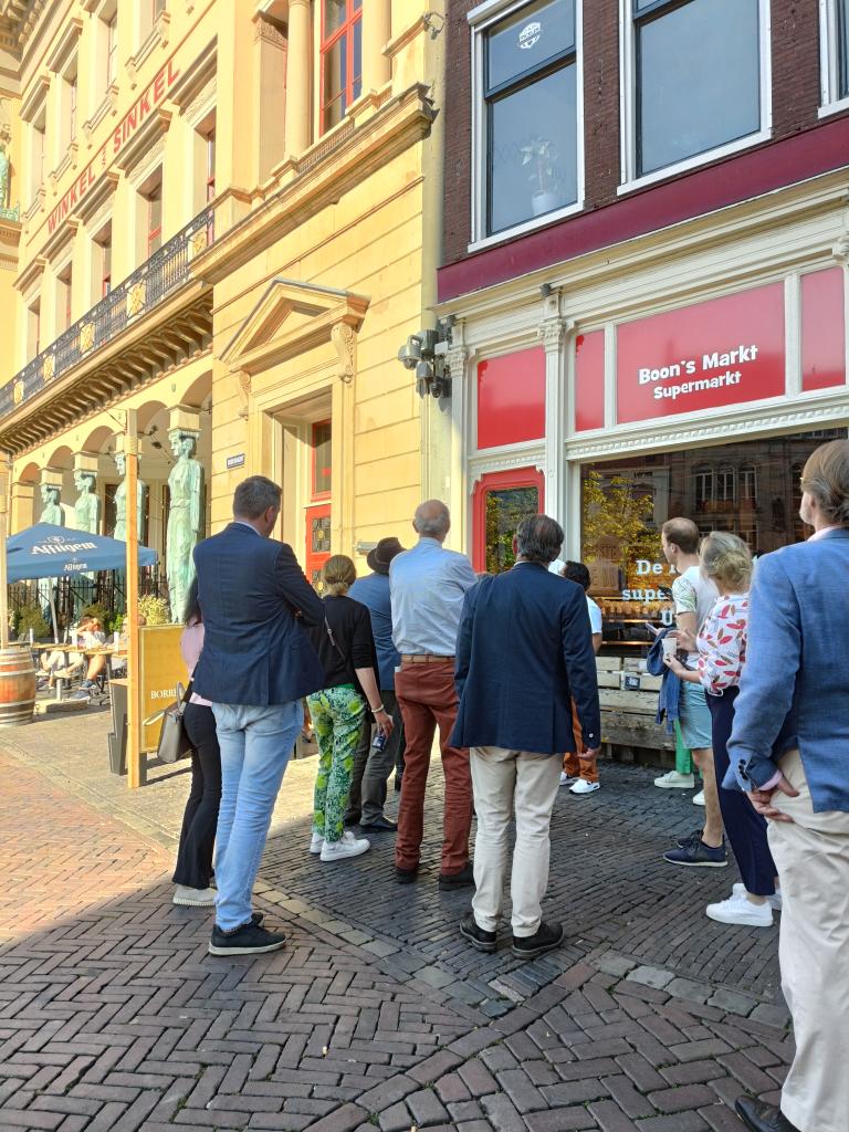 Datawandeling in het centrum van Utrecht