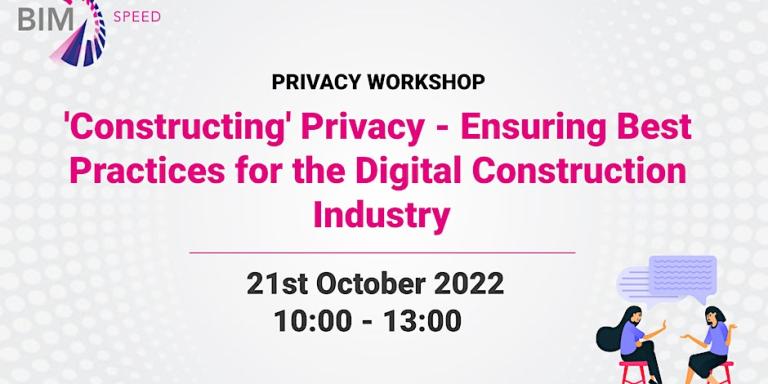 Banner ''Constructing' privacy' - workshop