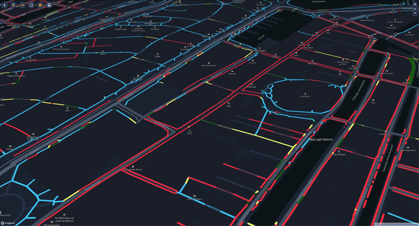 Social Distancing Dashboard (© TU Delft/AMS)